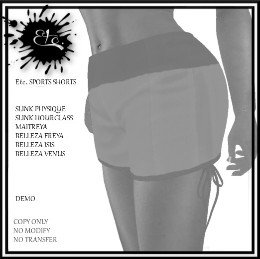 DEMO Etc. SPORTS SHORTS