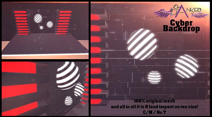 #Cranked# Cyber Backdrop