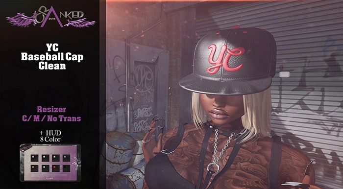 #Cranked# YC Baseball Cap Clean