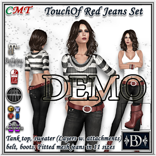 < BD > TouchOf Sweater Set Demo