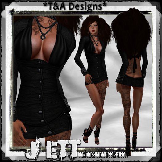 *T&A Designs* Jett outfit accessories and high heel shoes *TD* lolas update