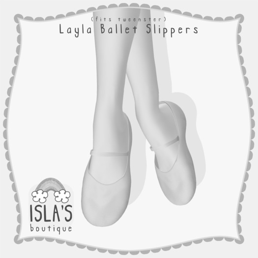 DEMO Isla's } Layla Ballet Slippers FATPACK