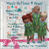 MBB * Barn Yard Dress Outfit (TD&Bebe)