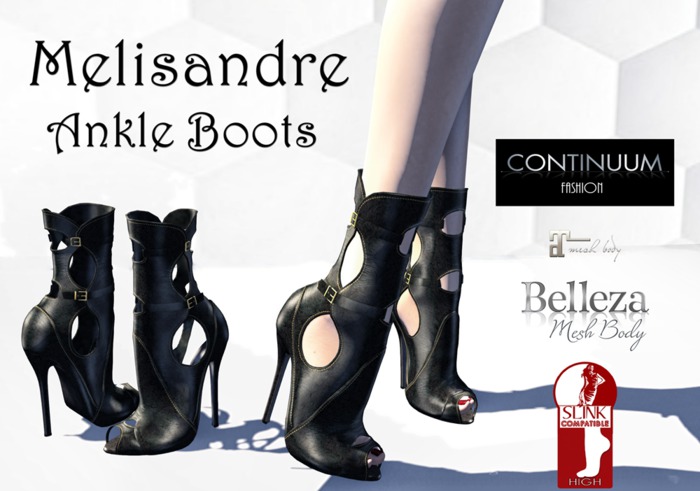 Continuum Melisandre ankle boots
