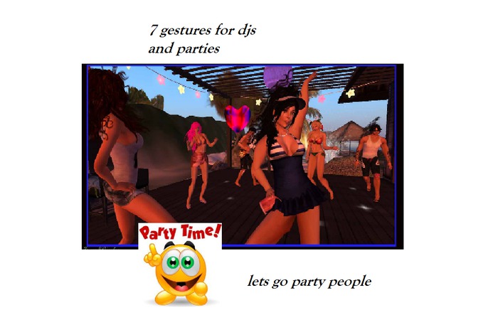 7 GESTURES PARTY PEOPLE