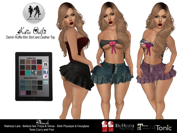 .:H.F KATIA OUTFIT (HUD TEXTURE CHANGE