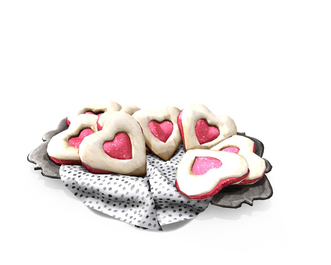 dust bunny . brunch . raspberry cookies