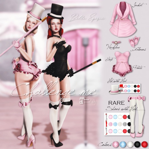 Belle Epoque { Challenge Me } Jacket Red (Box)