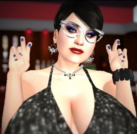 Missy's Subtle Zebra Glasses