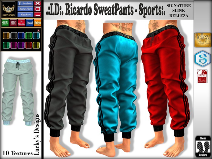 .:LD:. Ricardo SweatPants - Sports:.