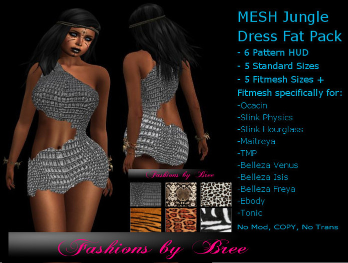 Jungle Dress Fat Pack