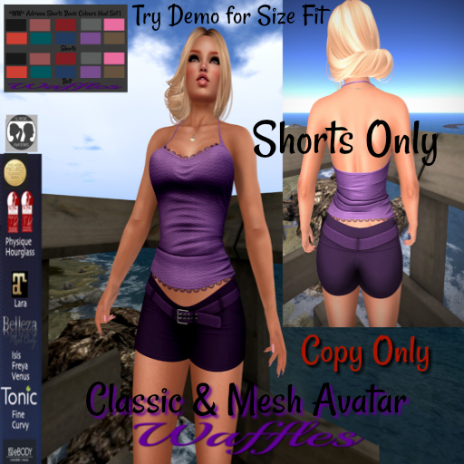 *WW* Adriana Shorts with Hud Set 1