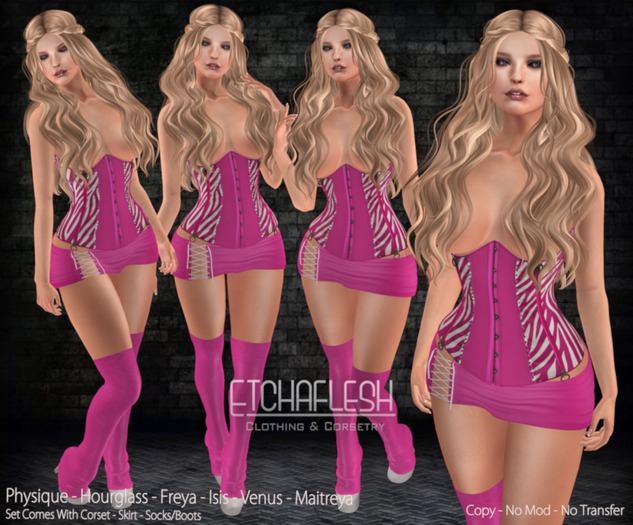 DEMO [Etchaflesh] Reckless Outfit - Untamed (Wear)