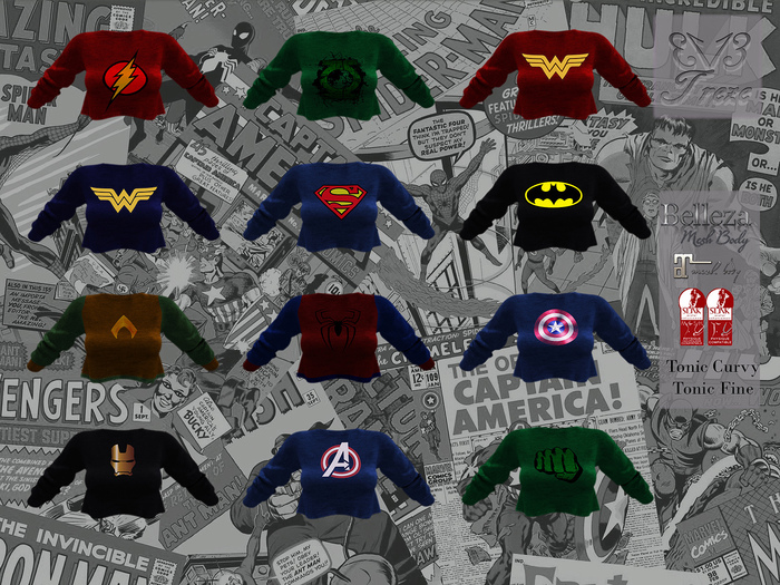 Treze. Superhero Sweater DEMO