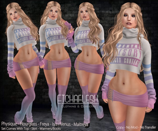 [Etchaflesh] Flirt Outfit - Explicit BOXED (Wear)