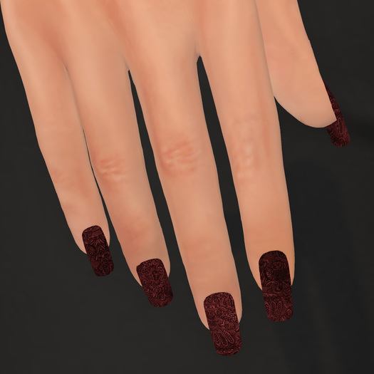 Savvy's Nails Red  * promo *