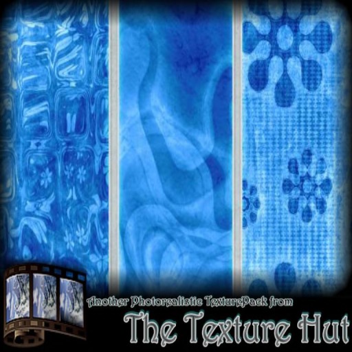 Icy blue abstract
