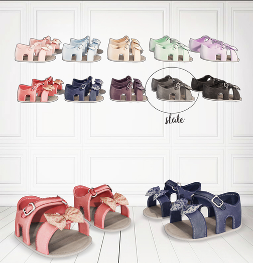 Maise Sandals - Slate