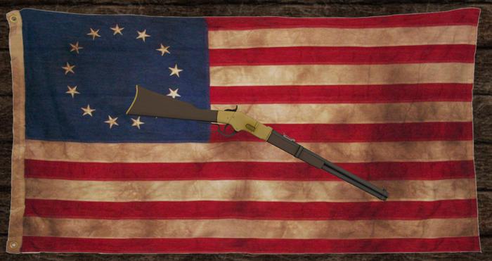 1863 Henry Rifle Crate