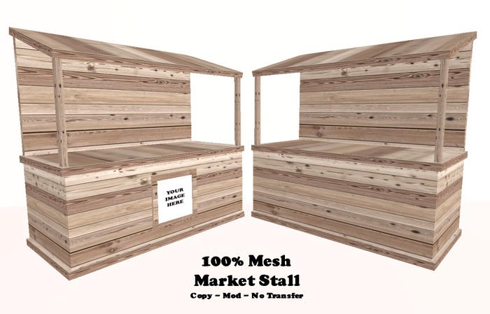 .:SF:. Market Stall Light Wood