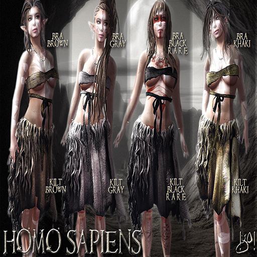 !gO! Homo Sapiens Bra - Khaki