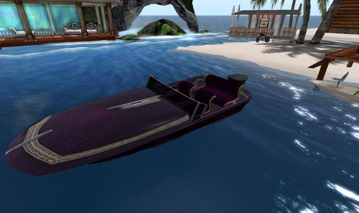 Speedboat Victorian Violet P&S Design