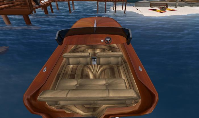 Speedboat Mahogany P&S Design