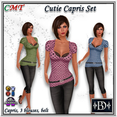 < BD > Cutie Capris Set