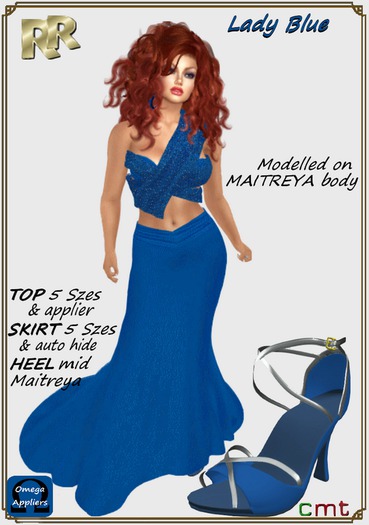 Lady blue Rejuve's raggs