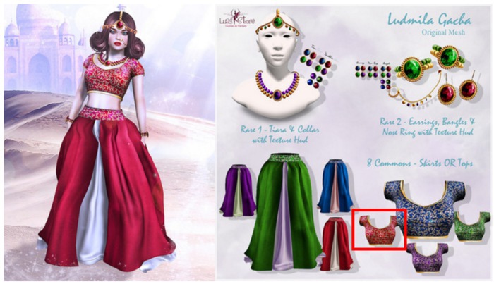 Luas Ludmila Collar & Tiara RARE