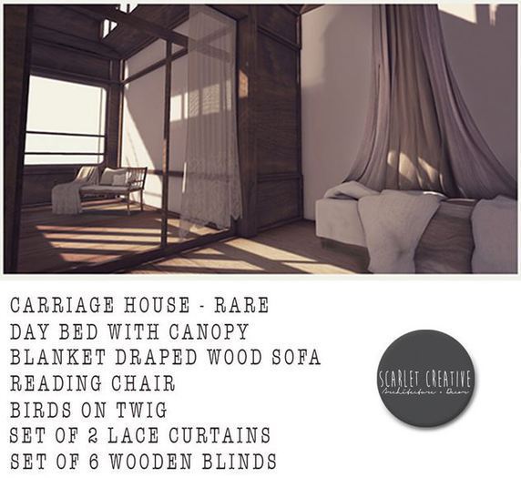 Scarlet Creative The Arcade Love Carriage Sofa Mod Trans