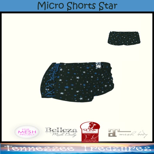 Micro Shorts Stars