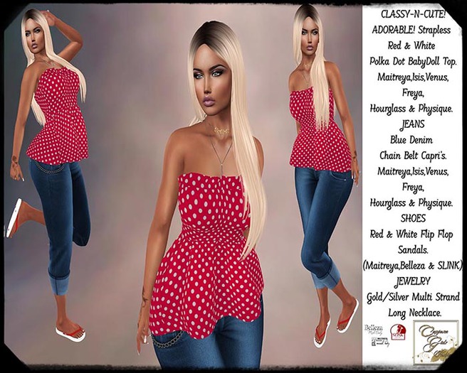 !CGF-*Adley*  (Red)Complete Outfit