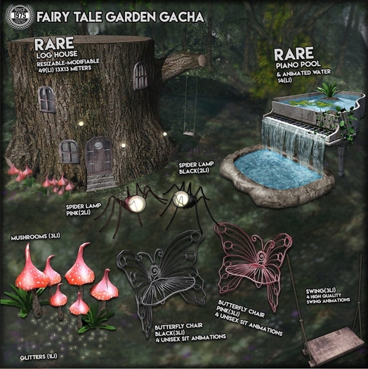 [Since1975]FairytaleG-Butterfly Chair Black