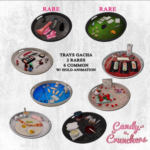 Candy Crunchers - Tray -Sushi