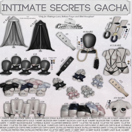 Caboodle - Heart Shaped Silencer - White