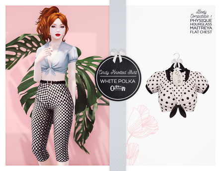 Second Life Marketplace - The Secret Store - Cindy Knotted Shirt