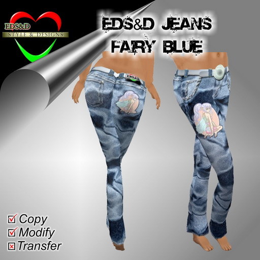EDS&D JEANS - Fairy Blue