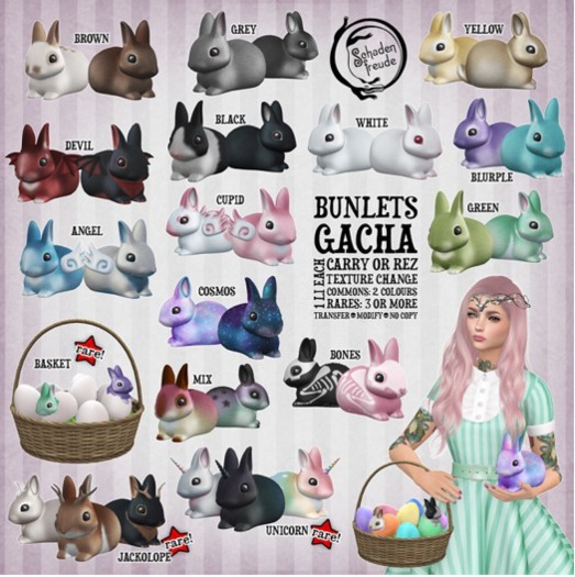 Schadenfreude Unicorn Bunlet RARE