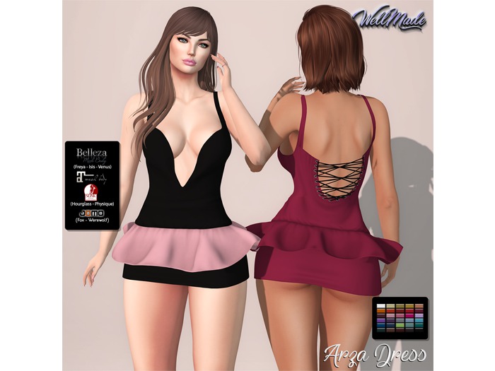 [WellMade] Arza Dress