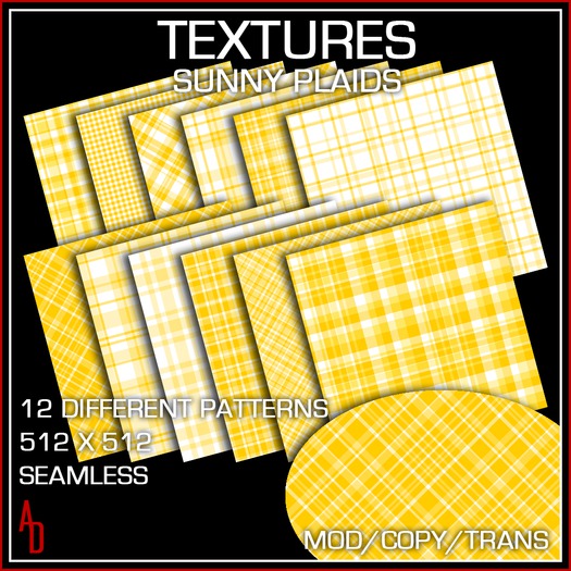 Textures - Sunny Plaids