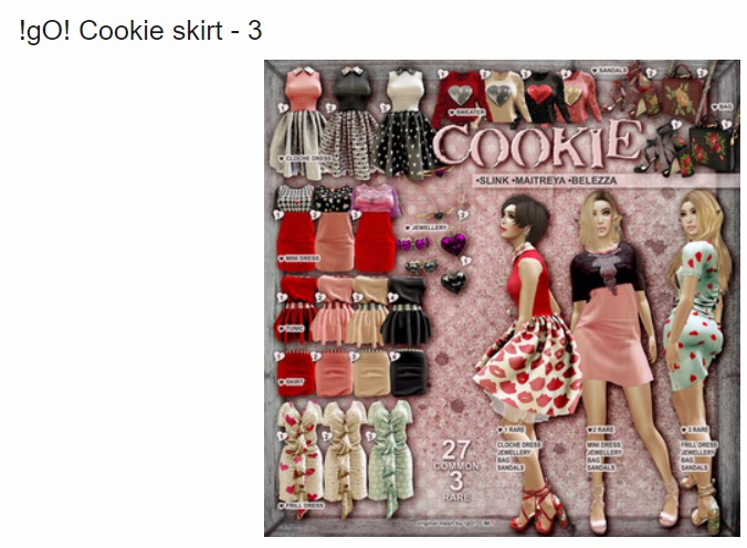 !gO! Cookie skirt - 3