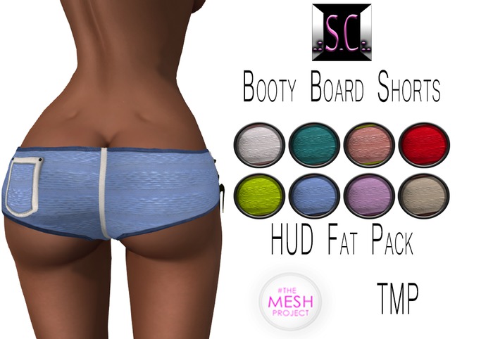 .:S.C:. Booty Board Shorts - Fat Pack - TMP