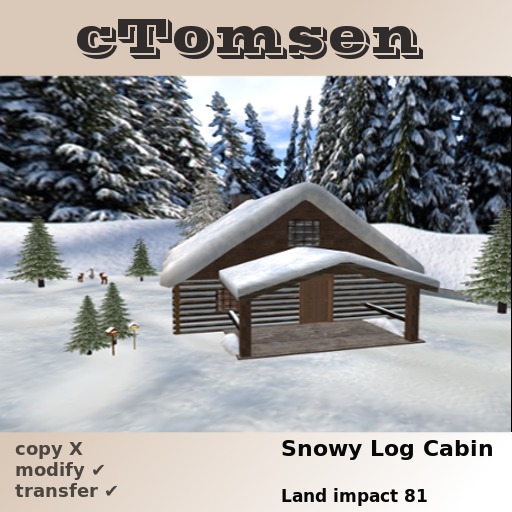 Snowy Winter Cabin 5.0