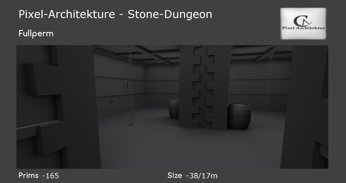 Pixel-Architekture - Stone-Dungeon