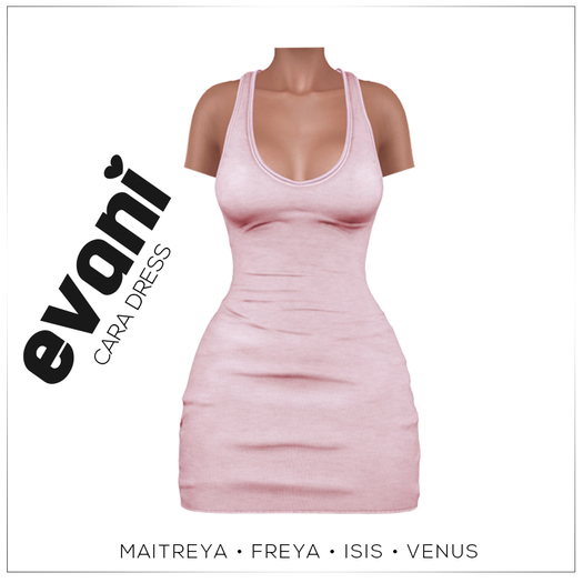#EVANI-Cara dress ROSE