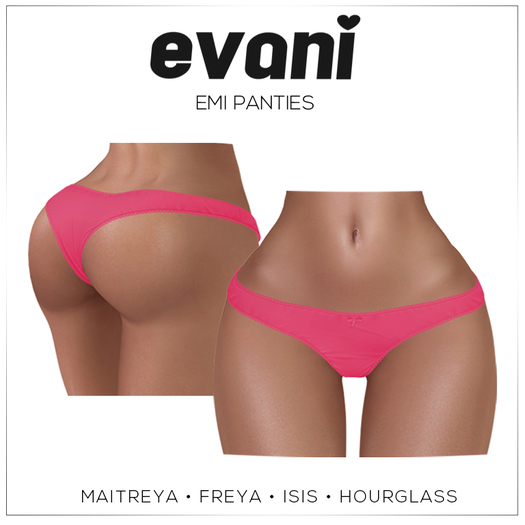 EVANI - Emi panties [Raspberries]