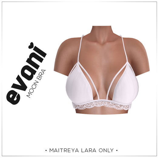 #EVANI-Moon bra WHITE