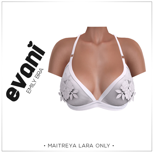 #EVANI-Emily bra WHITE