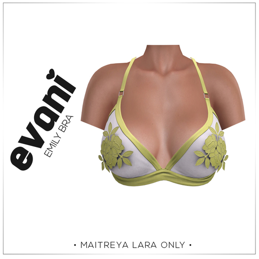 #EVANI-Emily bra GREEN